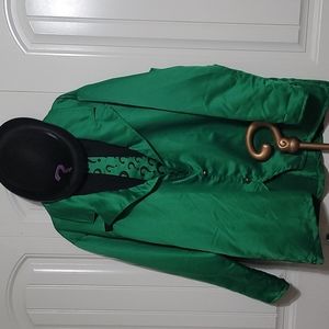 DC the Riddler men's costume bundle